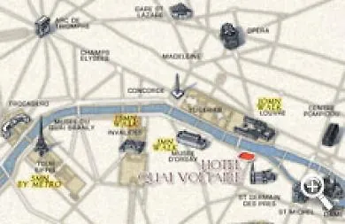 Hotel Du Quai Voltaire Paris